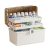 NUODWELL Caja de almacenamiento de medicamentos de 3 capas, caja portátil de primeros auxilios, cesta de almacenamiento médico para el hogar, organizador de medicamentos con compartimentos, para